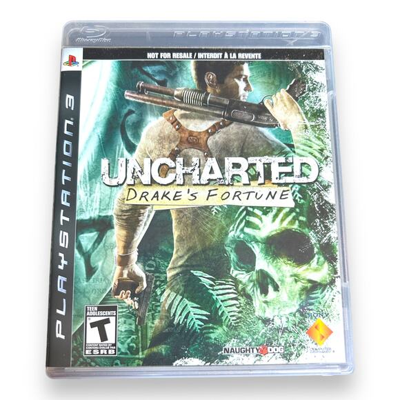 PlayStation 3 game Uncharted: Drake's Fortune - Picture 1 of 5